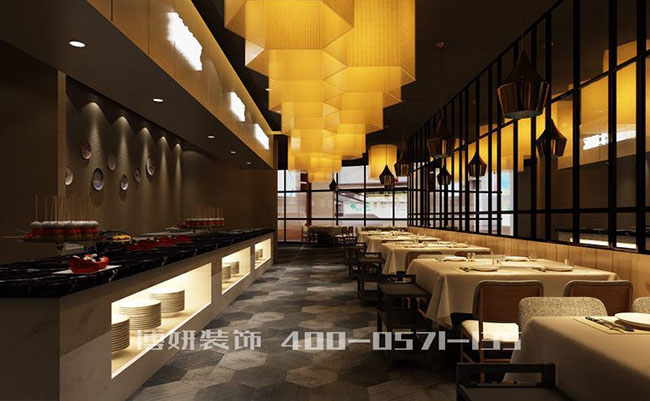 牛排自助餐廳裝修,杭州自助餐廳裝修,自助餐廳裝修,杭州牛排自助餐廳裝修