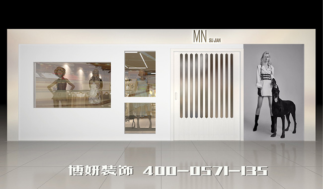 時(shí)尚女裝店面裝修,店面裝修,杭州女裝店裝修,杭州女裝店面裝修