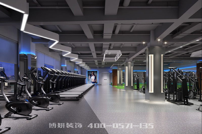 杭州裝修設計公司,杭州裝修公司,健身房裝修