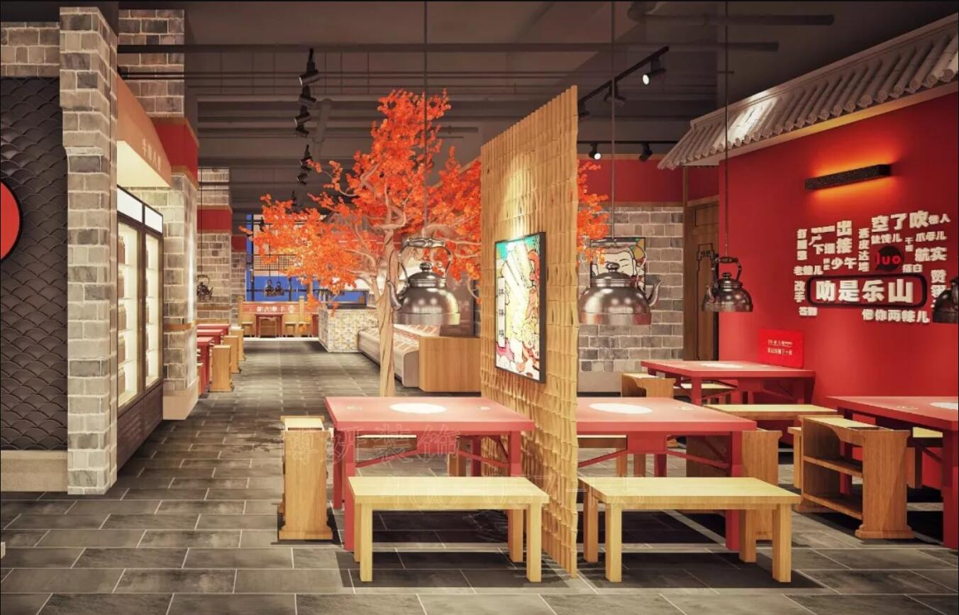 餐飲店裝修,餐廳裝修,麻辣燙店裝修,杭州裝修
